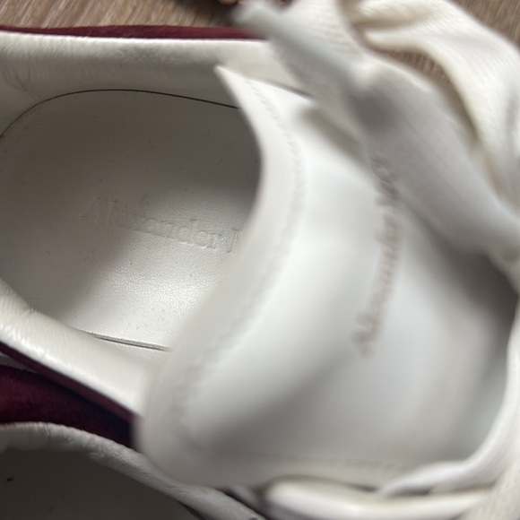 Alexander McQueen Sneakers white/cranberry - Picture 5 of 9